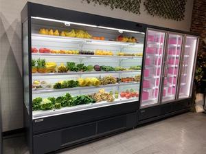 Estantes de 5 capas, exhibición de bebidas, refrigerador de conveniencia, refrigerador abierto de supermercado sin puerta - Product Image 2