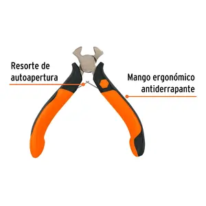 Mini alicates Truper con mango de agarre cómodo de 4 "para herramientas y equipos de joyería - Product Image 2