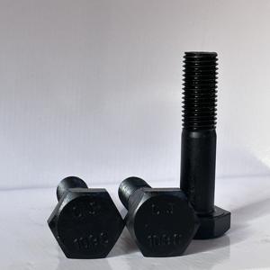 โครงสร้างเหล็ก 10.9S ใช้สลักเกลียวหกเหลี่ยมขนาดใหญ่ความแข็งแรงสูง GB/T 1231 ชุดครบพร้อมน็อตหนึ่งตัวและแหวนรองสองตัว ขนาด M30*80 - Product Image 6