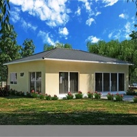 Daquan House Villa préfabriquée en conteneur plat avec panneau sandwich et acier 100 m² 2 chambres Installation facile