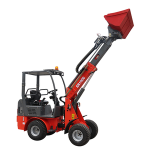 EVERUN New Arrivals Compact ER1000 Multi Function <strong>Small</strong> Mini Telescopic <strong>Loader</strong> With Front <strong>Wheel</strong> Steering - Product Image 1