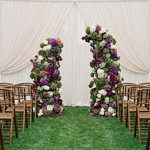 Arrangement floral artificiel vintage vert olive et violet pour mariage, <span class=keywords><strong>centre</strong></span> <span class=keywords><strong>de</strong></span> <span class=keywords><strong>table</strong></span> en hydrangea violet pour décoration <span class=keywords><strong>de</strong></span> mariage d'automne - Product Image 2