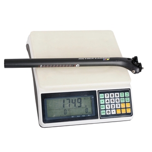 <span class=keywords><strong>Tija</strong></span> de sillín de fibra de <span class=keywords><strong>carbono</strong></span>, 27,2/30,8/31,6mm, mate/brillante, 3k, luz para asiento, tube350/400mm - Product Image 5