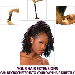 Cheveux afro crépus en vrac <span class=keywords><strong>pour</strong></span> <span class=keywords><strong>dreadlocks</strong></span> et tresses, accessoires, cheveux afro crépus en vrac <span class=keywords><strong>pour</strong></span> tressage, cheveux synthétiques - Product Image 3