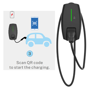 Version de prise sans fil facile à utiliser 7kw 11kw 22KW Type 2 EV chargeur <span class=keywords><strong>Wallbox</strong></span> 32A station de charge de véhicule électrique Portable - Product Image 4