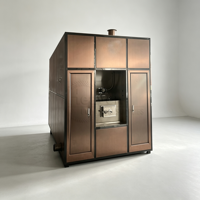 Four de crémation humaine à vendre, équipement funéraire, machine de collecte des cendres, crématorium, incinérateur humain