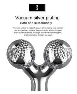 Masajeador de uso doméstico, Cara de hielo, cuello, cuerpo, celulitis, rodillo, masaje de elevación, dispositivo de belleza, masajeador muscular de pies, máquina de rodillos - Product Image 3