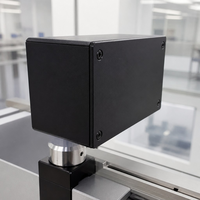 Boîtier métallique personnalisé pour instruments, en aluminium et acier, pour dispositifs de mesure, avec revêtement en poudre, taille et couleur personnalisables, OEM