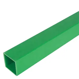مربع كبير PVC أنبوب الأنابيب البلاستيكية الجملة للهيكل