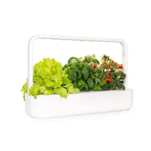 את חכם גן 9 פרו 1010 Microgreens גידול מערכת מגש שולחן העבודה הידרופוני ערכת usb גן מערכת חכם עציץ