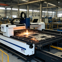 1530 Tischgröße 3KW CNC-Faserlaserschneider mit Wasserkühlung Neue Metallblech-, Holz-, Sperrholz- und Steinschneidemaschine
