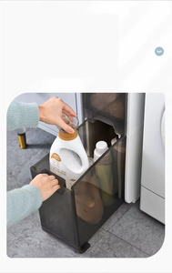 Meuble de rangement à pince pour tiroir, meuble de salle de bain à pince, étagère super étroite pour cuisine et espaces restreints - Product Image 4