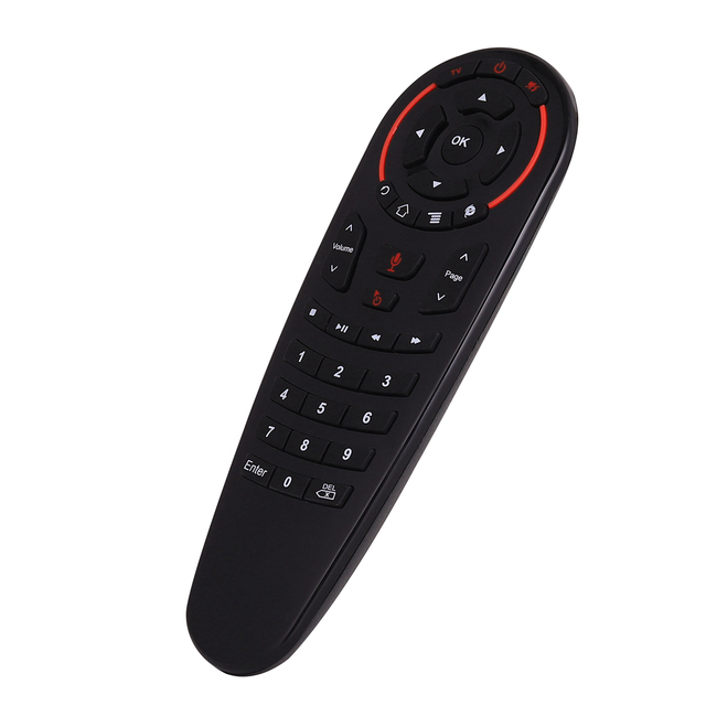 G30 Voice Air Mouse 33 Keys IR Learning 2.4G Wireless Keyboard G30s Voice Universal Remote Control Gyro for Android Tv Box PC