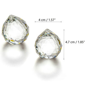 Nouvelle décoration de la maison <span class=keywords><strong>Suspension</strong></span> lustre clair 40Mm Feng Shui <span class=keywords><strong>boule</strong></span> de <span class=keywords><strong>cristal</strong></span> - Product Image 3