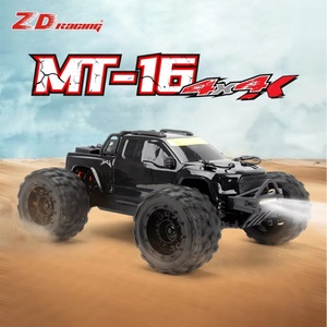 รถบรรทุกมอนสเตอร์ไฟฟ้า SJY-MT16 3S Brushless RTR ขนาด 1/16 บังคับวิทยุ ระยะควบคุม 120 เมตร สาย USB ตัวควบคุมโลหะ ของเล่นสำหรับผู้ใหญ่ เล่นได้ทั้งในบ้านและนอกบ้าน - Product Image 6