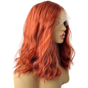 วิกผมลอนสั้นสำหรับ<span class=keywords><strong>ผู้หญิง</strong></span>ทรง<span class=keywords><strong>ผม</strong></span>ลูกไม้สังเคราะห์ทนความร้อนลักษณะเป็นธรรมชาติสำหรับ<span class=keywords><strong>ทรง</strong></span><span class=keywords><strong>ผม</strong></span>ในชีวิตประจำวัน - Product Image 3