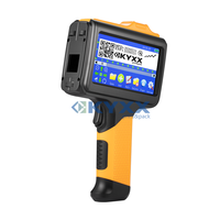 Imprimante jet d'encre industrielle portable KY127S 12,7 mm pour marquage de logos et dates d'expiration sur bouteilles et œufs - Prix de gros