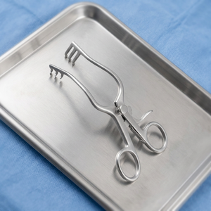 Retracteur West SR 14 cm 3X4 à pointes en éclats, en acier inoxydable allemand, instruments chirurgicaux manuels VIDIFIVE INTERNATIONAL VFI-PSR/005 CE - Product Image 2