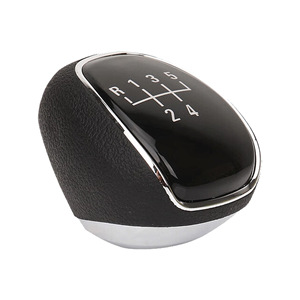 Buick Car Gear <b>Knob</b> Manual Transmission 5 Speed Black Leather Ergonomic <b>Shift</b> Lever Accessory - Product Image 3