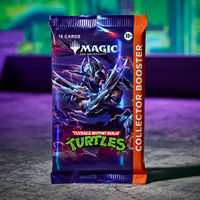 Vente en gros Magic: the Gathering Teenageed Mutants Ninja Turtles Draft Night Jeu de cartes à collectionner Boîte de collection