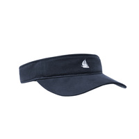Nueva Gorra Trucker Bordada con Diseño de Velero, Unisex, Deportiva, Transpirable, Protección Solar para Verano, Gorra de Exterior sin Parte Superior