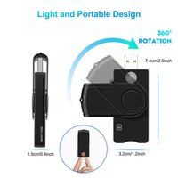 Lecteur de cartes multifonction USB 2.0 pour déclaration fiscale, carte intelligente IC, carte SIM