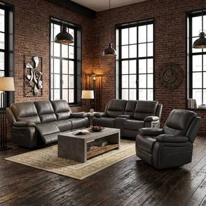 Juego de Muebles de Sala de Estar Estilo Nórdico Frank - Serie Moderna y Minimalista de Sofá Tapizado y Mesa de Centro - Product Image 1