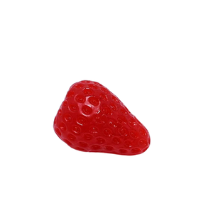 อุปกรณ์ตกแต่ง CHENXI มินิ 3 มิติ รูปสตรอว์เบอร์รี สำหรับตกแต่งบ้านตุ๊กตา สไลม์ กิ๊บติดผม พวงกุญแจ ผลไม้ เรซิ่นชาร์ม - Product Image 6