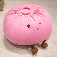 Adorable coussin en peluche en forme de boulette de 40 cm, rembourré en coton PP, série de coussins décoratifs pour canapé, cadeau idéal pour les amis