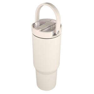 Offre Spéciale : Couvercle en Acier Inoxydable 40oz pour Porte-Gobelet de Voiture, avec Bec Verseur en Silicone Anti-Fuite et Gobelet Amovible - Product Image 3