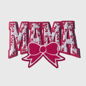 Parches Termoadhesivos Personalizados Ecológicos con Letras de Lentejuelas Brillantes de Chenilla para Mamá de Perro, Bordado Grande para Ropa (Color Personalizado) - Product Image 4