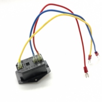 Module d'entrée IEC320 C14, interrupteur d'alimentation pour imprimante 3D, prise de courant 10A 250V avec fusible 10A 15A, câble d'extension 18 AWG