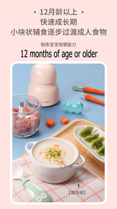 मिनी पीने योग्य बिजली उच्च गति बेबी खाद्य निर्माता खाद्य प्रोसेसर मिक्सर फल Juicer के ब्लेंडर OEM - Product Image 5