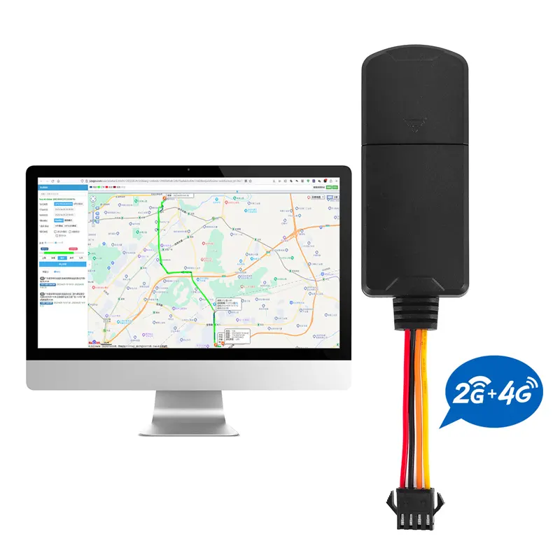 YOGU-Dispositivo de seguimiento GPS para coche, dispositivo multifunción 2G + 4G con circuito de corte remoto de combustible, 2 + 4G