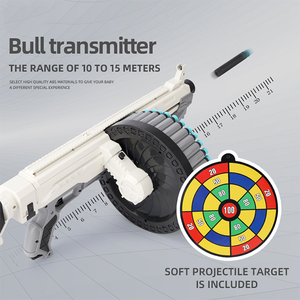 Pistola Giocattolo KSF per Ragazzi con Proiettili in Schiuma Morbida di Alta Qualità, Sparo Manuale - Product Image 3