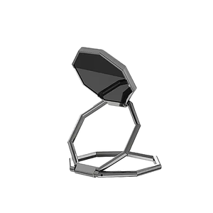 360 °   Support <span class=keywords><strong>de</strong></span> té<span class=keywords><strong>l</strong></span>éphone magnétique rotatif pour bureau et diffusion <span class=keywords><strong>en</strong></span> <span class=keywords><strong>direct</strong></span>, support mobile pliable <span class=keywords><strong>en</strong></span> aluminium portable avec iPhone - Product Image 5