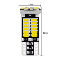 1/10 Stück W5W T10 LED-Birnen Canbus 3014 34SMD 12V 6000K 194 168 LED Kartenleuchten Innenraumbeleuchtung Parklicht Auto Signallampe Weiß