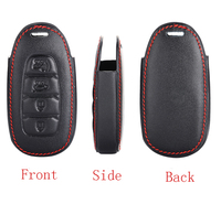 Porte-clés de Voiture en cuir Pour Hyundai Palissade Grandeur Azera Elantra GT Kona 2018 2019 Intelligent À Distance Fob Protecteur Accessoires De Couverture