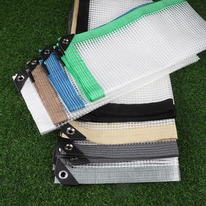 160gsm Rejilla transparente de diferentes colores Impermeable Carnoso Refugio de lluvia Shantytown Carrito al aire libre Patio Jardín Lona - Product Image 5