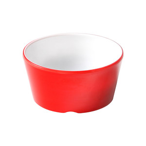 Vajilla de melamina Xiangyuan, tazones pequeños de dos tonos, sencillos y duraderos, ideales para arroz y sopa, uso comercial en hot pot. - Product Image 1