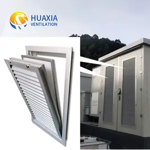 Shipping cogtainer Vent Air filter Louver for Removable Door