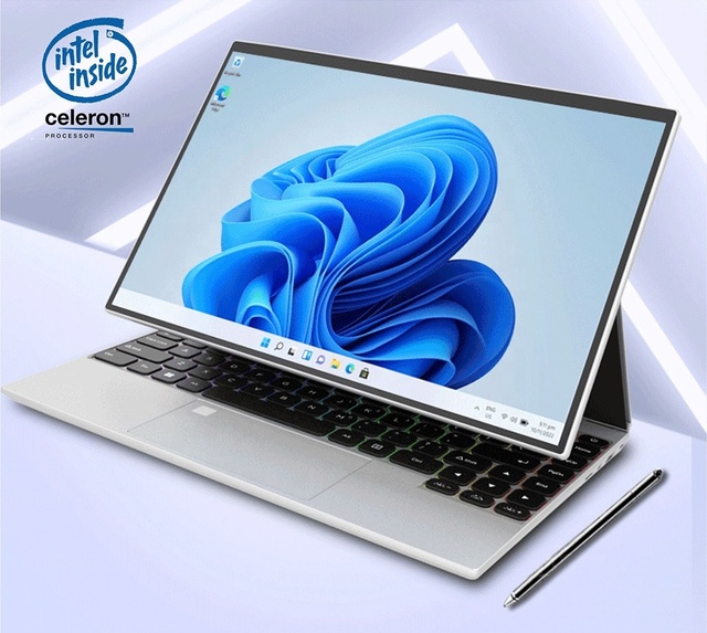 Touch Screen Laptop Win11 Tablet Pc 14inch 1920x1080 Ordinateur Portable Netbook Computer Pc SSD 1TB Custom logo