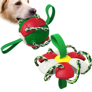 New Design Tough Interactive Rope Aggressive Chewers <b>Dog</b> Bouncing <b>Ball</b> <b>Dog</b> Chew Toys, <b>Dog</b> <b>Ball</b> - Product Image 5