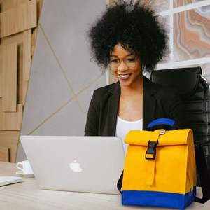 Oxford Cloth Foldable <b>Lunch</b> Bag Multifunctional Crossbody Cooler Bag for Business Picnic Travel - Product Image 4