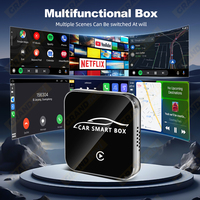 Grandnavi Android AI BOX 4G 64G Inalámbrico Carplay Android Auto Youtube Netflix para CarPlay con Cable OEM a CarPlay Inalámbrico