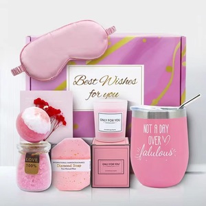 Panier-cadeau de relaxation, coffret de rétablissement rapide, comprenant une couverture luxueuse, imprimée UV durable, ensembles de cadeaux de vacances uniques pour femmes, OEM - Product Image 1