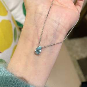 Collar de Plata de Ley S925 con Baomorganita Rosa Claro, Colgante de Corazón de Durazno de Lujo, Estilo Socialité para el Trabajo, Colgantes de Moda - Product Image 1