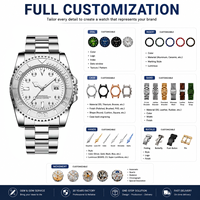 Montre à quartz pour homme Binbond 930 personnalisée, bracelet en acier, montre-bracelet de luxe pour affaires et occasions décontractées, classique, mode, date, lumineuse, OEM ODM