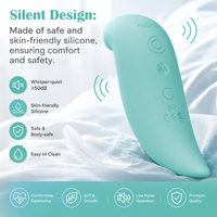 Vibrador de Succión Clitoriana para Adultos, 10 Modos de Vibración, Estimulador de Punto G, Vibrador Clitoriano con Forma de Lápiz Labial, Juguetes Sexuales para Mujeres