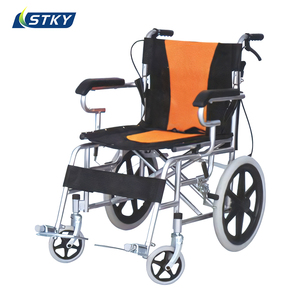 Silla de ruedas para personas mayores con discapacidad Silla de ruedas de aluminio manual plegable barata para discapacitados Precio - Product Image 4